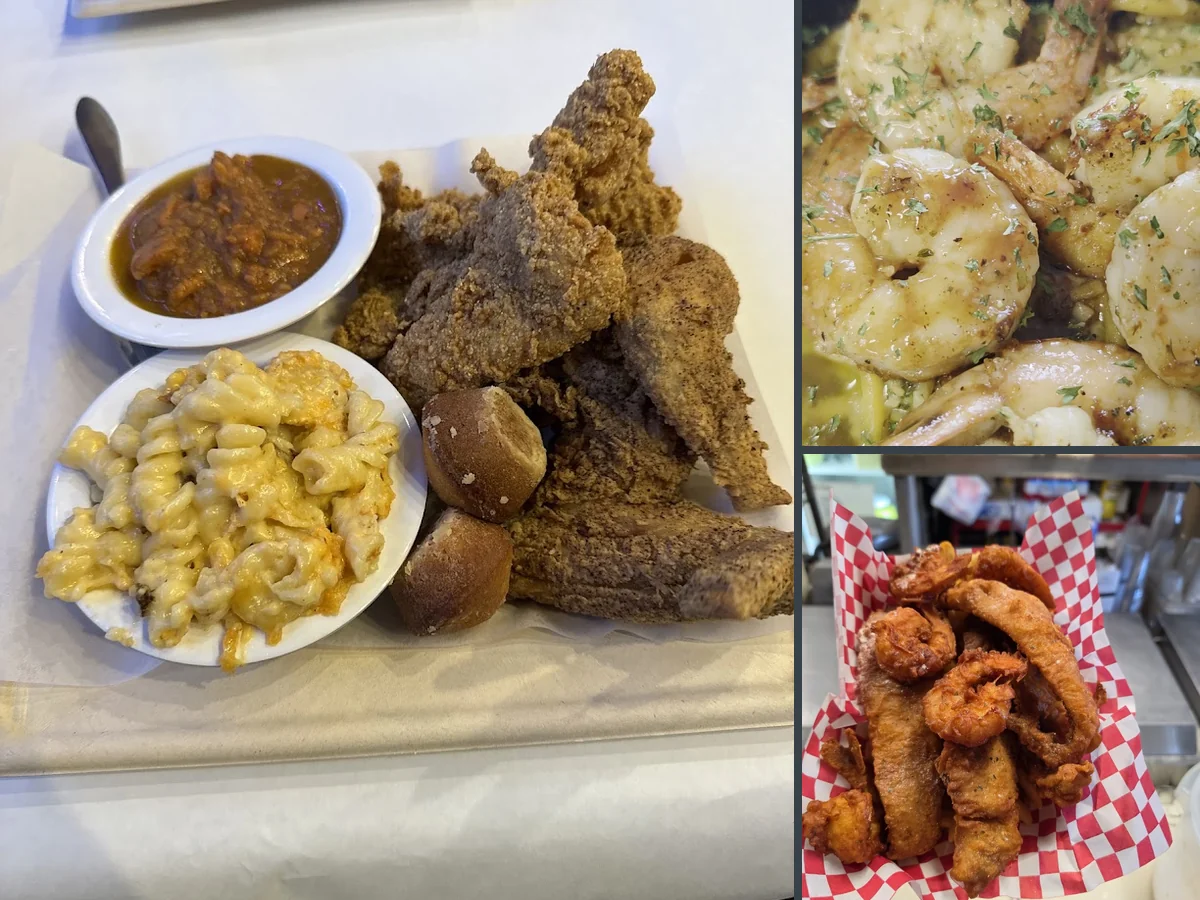 Counter-service restaurant with Southern comfort food.