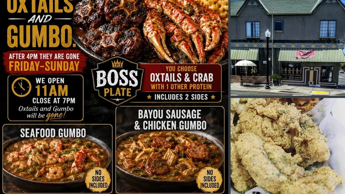 Family-friendly space for quick Southern meals.